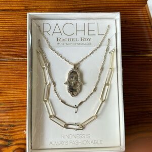 Rachel/Rachel Roy necklaces set of three